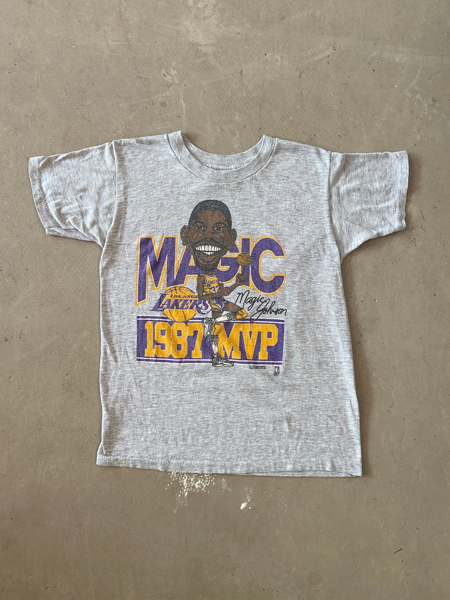 1987 Magic Johnson MVP T-shirt - M